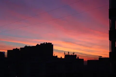 Дворы закаты
