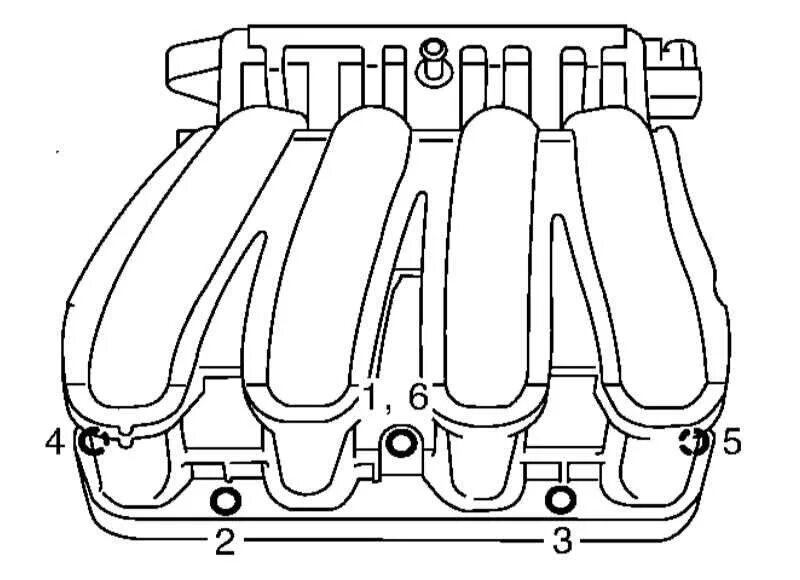 Протяжка коллектора. Порядок затяжки впускного коллектора Приора. 21124 Порядок затяжки впускного коллектора. Порядок затяжки впускного коллектора Приора 16 клапанов. ВАЗ 12 крепления впускного коллектора.