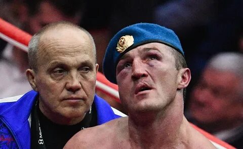 Лицо боксера