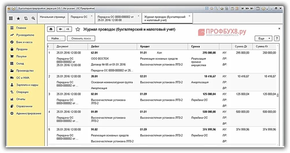 Реализация основного средства проводки в 1с 8.3. Передача основных средств в 1с. Реализация ОС проводки. Проводки по реализации ОС.