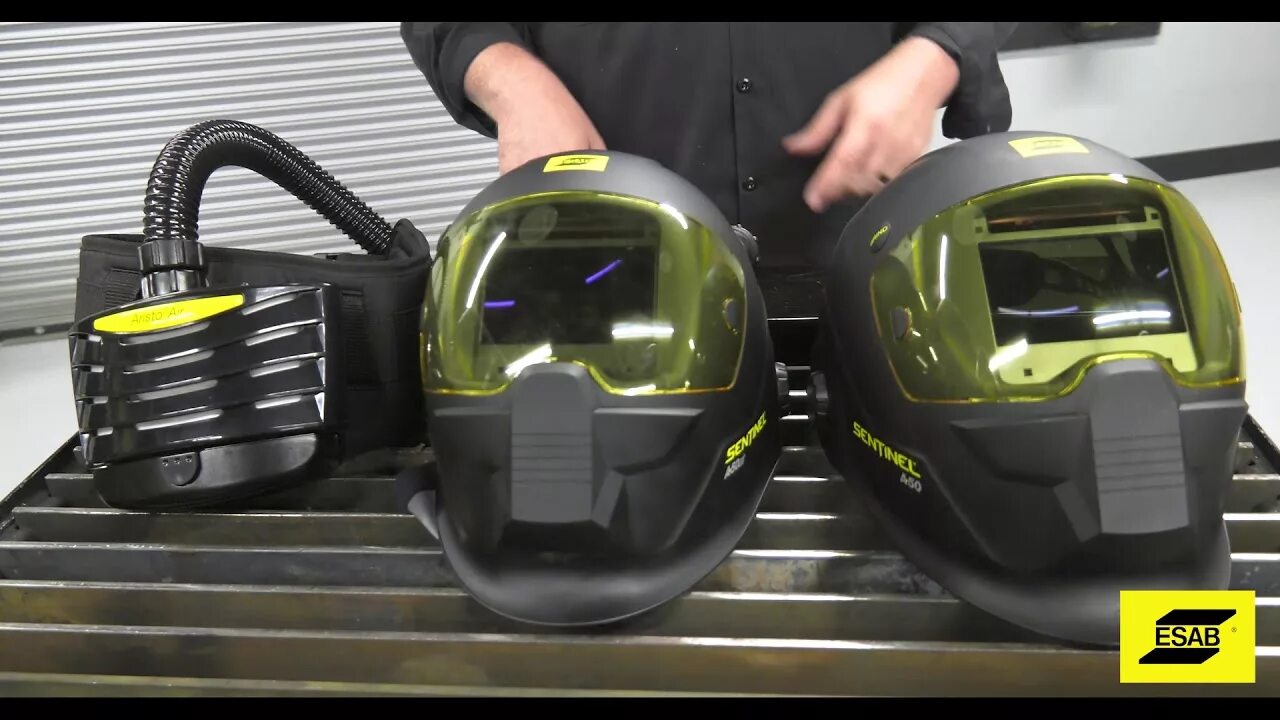 Маска esab sentinel. Маска ESAB Sentinel a50. Маска хамелеон ЭСАБ а50. ЭСАБ А 50 сварочная маска. Маска сварщика ESAB Sentinel a50 Air.