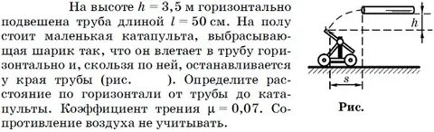 Горизонтальный стержень длиной 1 м
