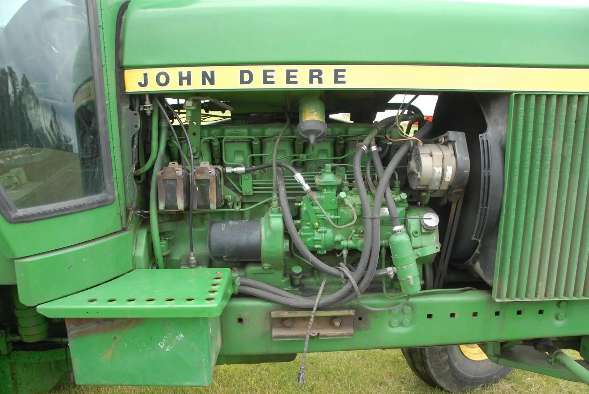 Джон дир трактор 1110д как снять двигатель Двигатель John Deere купить в Мытищах Авито