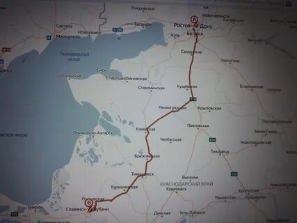 Станица крыловская краснодарский край на карте
