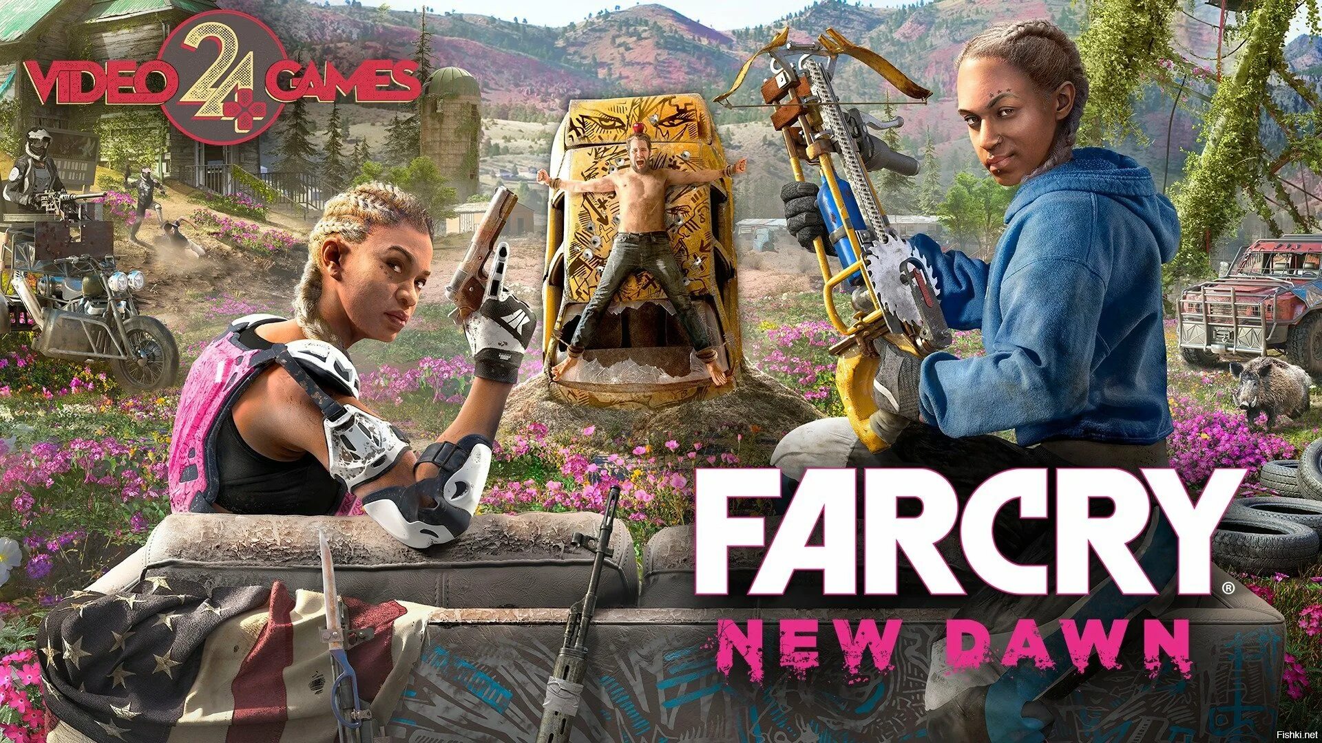 Far Cry New Dawn стрим. Far Cry New Dawn диск на ps4. Far cry new отзывы