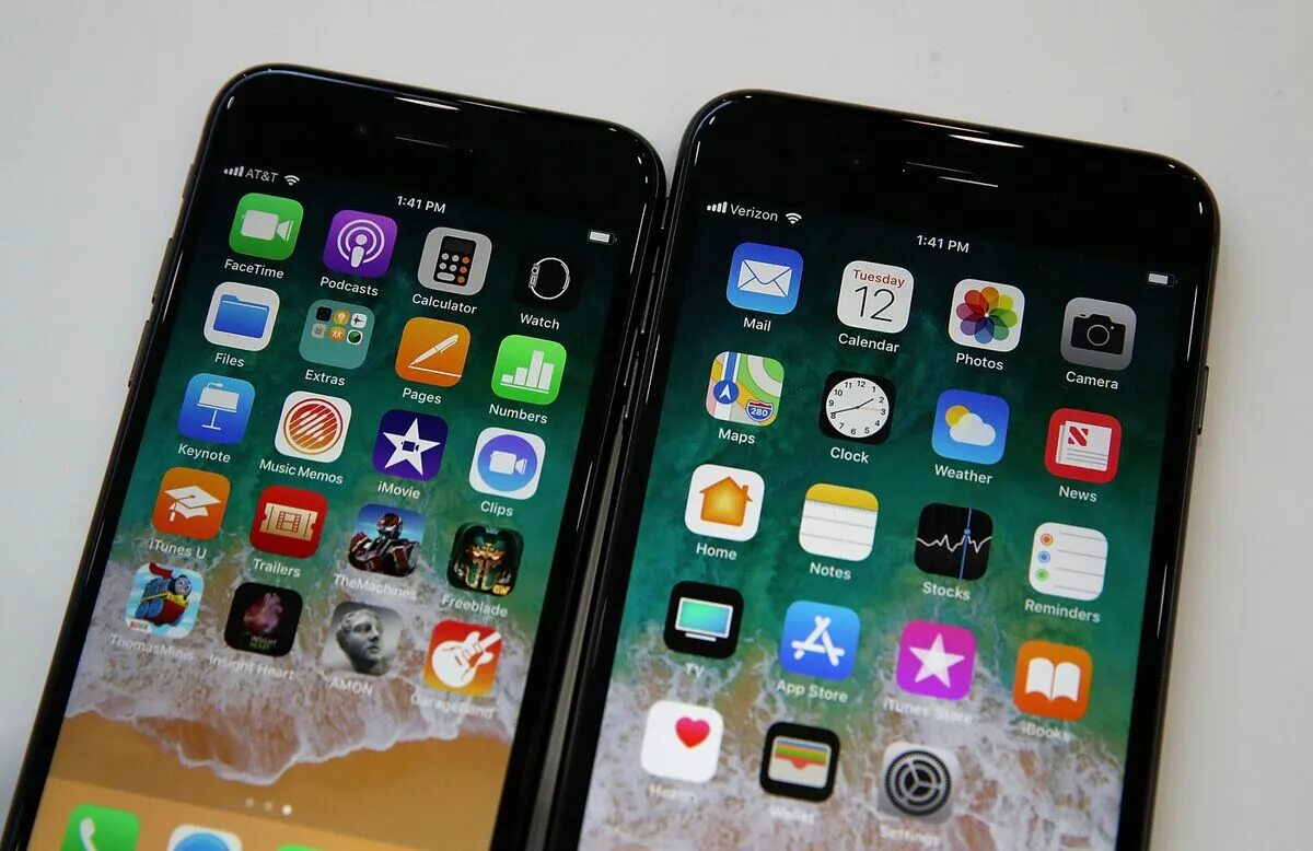 Какой ios на 8