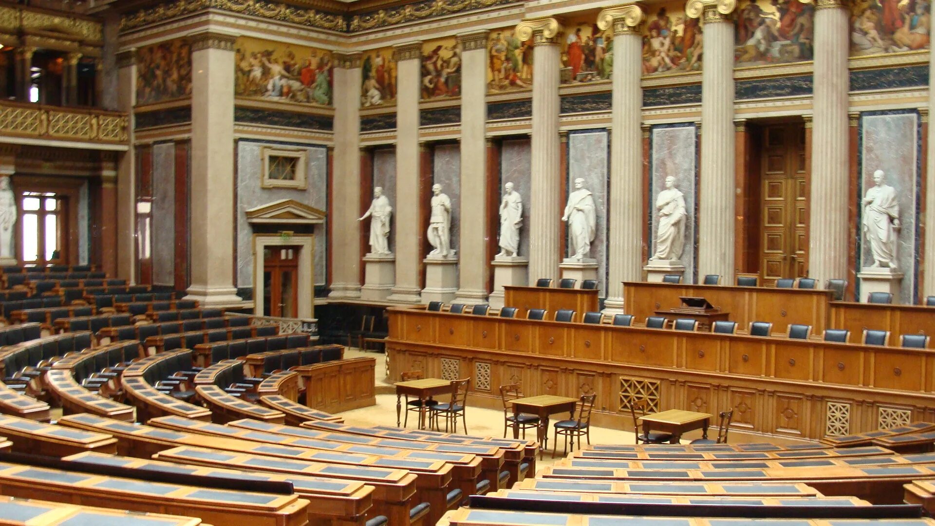 Парламент какой год. Зал заседания парламента (Вена). Зал заседания парламента Австрии. Двухпалатный парламент Австрии. Парламент Австрии 19 век.