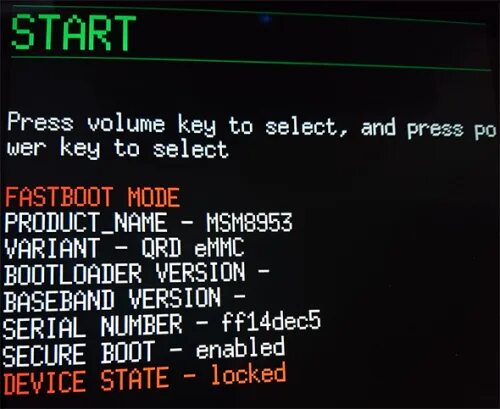Press Volume Key to select and Press Power Key to select. Device State Locked. Разблокировка загрузчика планшета леново. Нокиа Fastboot Mode. Press volume
