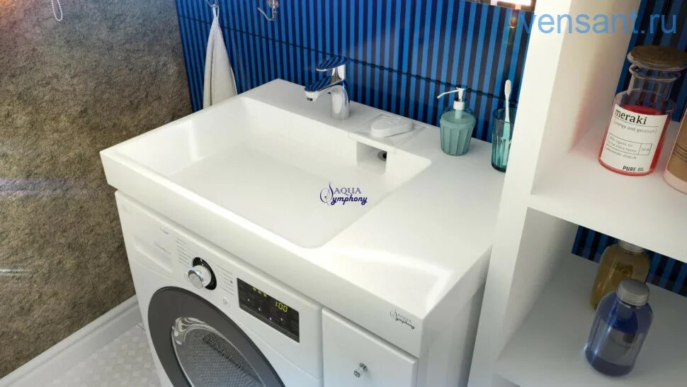 Раковина Aqua Symphony Jazz 80х55 l. Раковина над стиральной машиной Aqua Symphony Jazz 80l. Раковина Aqua Symphony Jazz 60. Раковина над стиральной машиной Aqua Symphony solo Blues 80x55 (Соло блюз)
