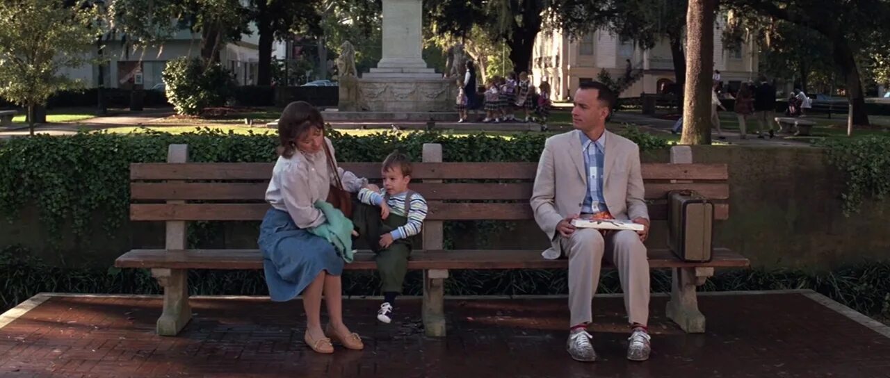 Tom Hanks Forrest Gump.