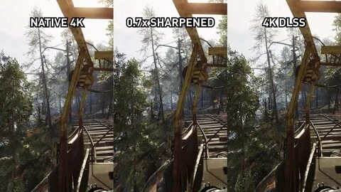 Увеличение резкости изображения nvidia