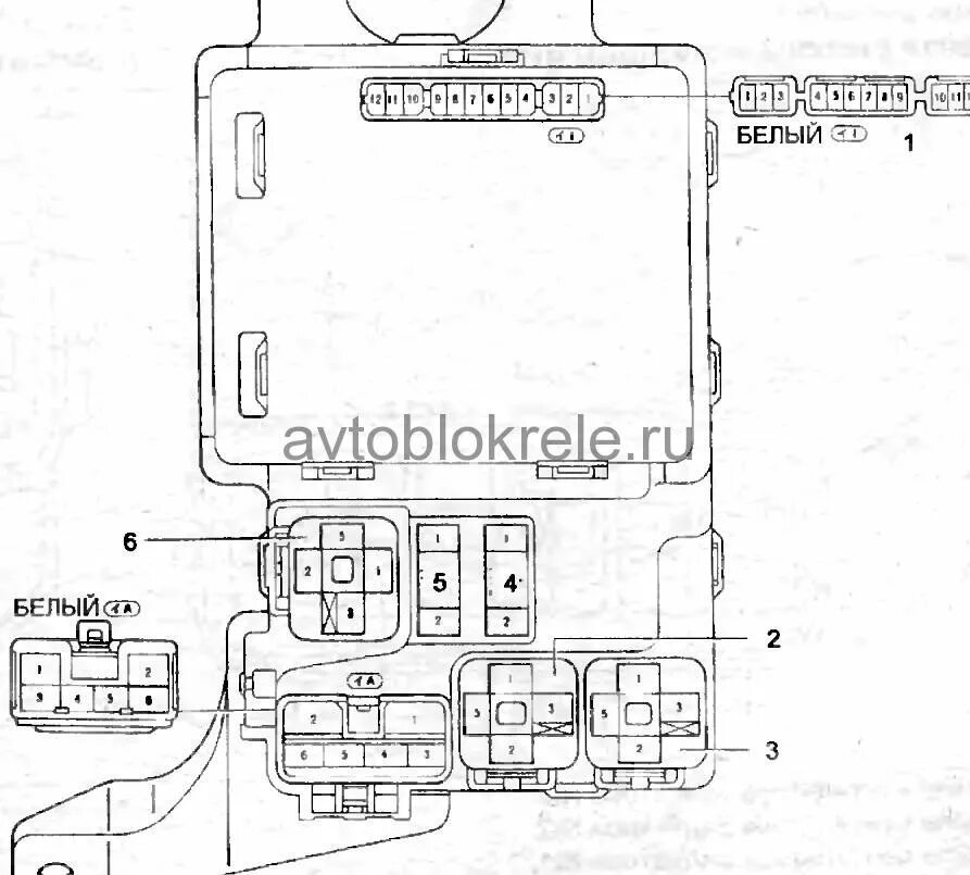 Предохранители тойота виста sv40 расположение назначение Предохранители Toyota Vista Sv40 реле с описанием и схемами блоков
