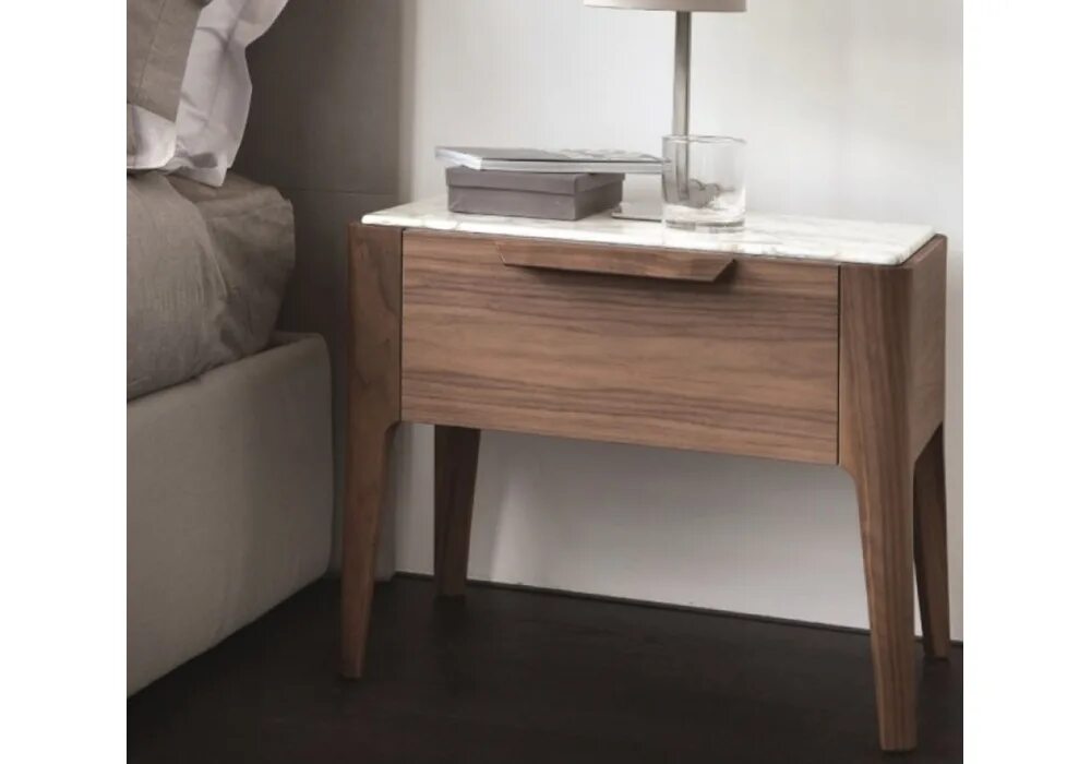 On the bedside table