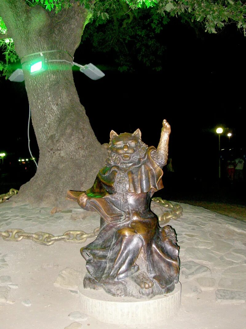 Кот ученый оренбург. Памятник коту ученому в геленджике. скульптура кот ученый в геленджике. скульптура «кот учёный» гатчина.