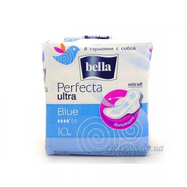 Bella прокл.perfecta Ultra Blue 10шт. Bella прокладки гигиен. Perfekta Ultra Blue (10шт).