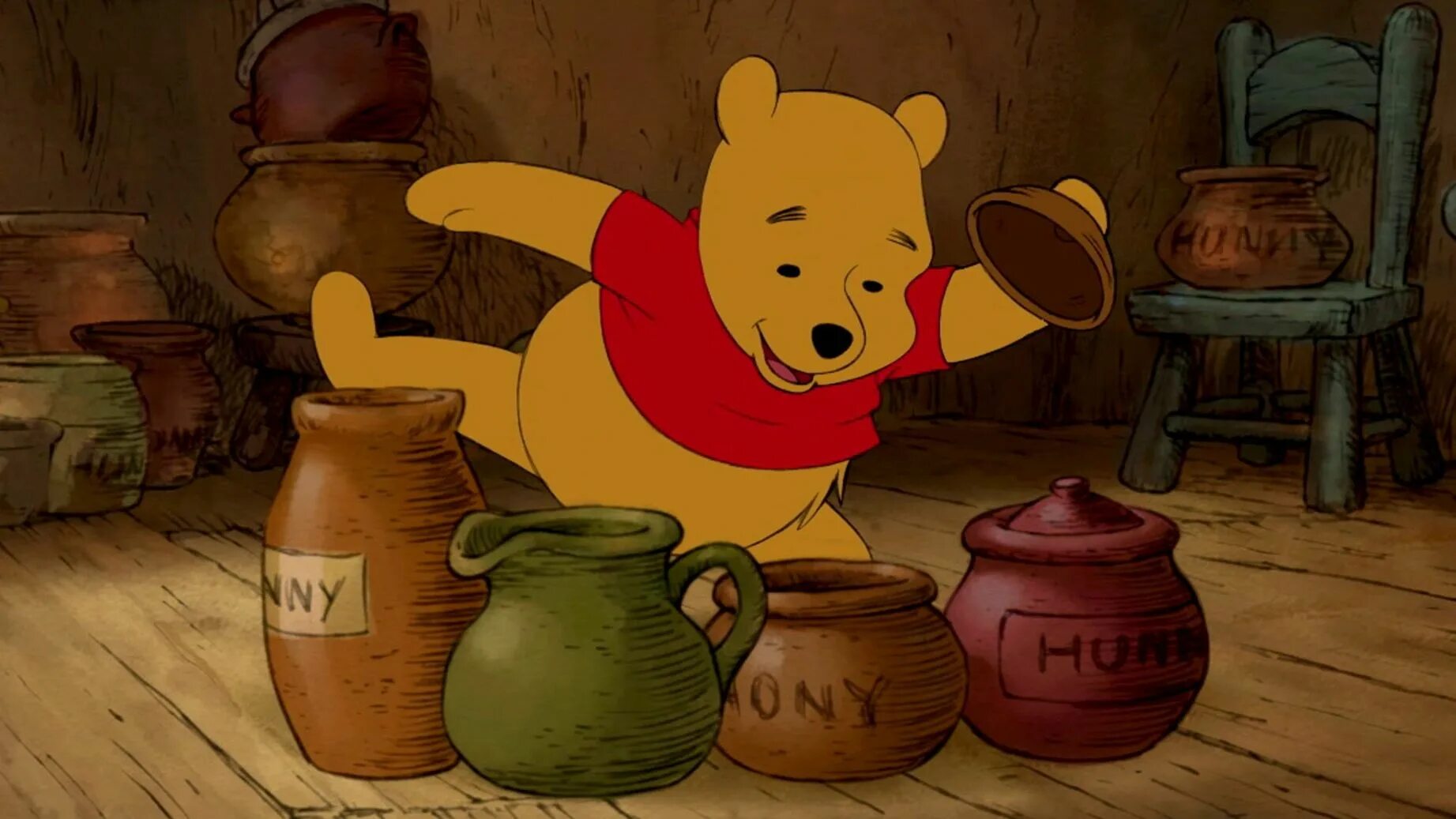 Ему винни пух подарил горшочек. Винни-пух. винни пух disney с мёдом. винни пух с горшочком меда. горшок меда из винни пуха дисней.