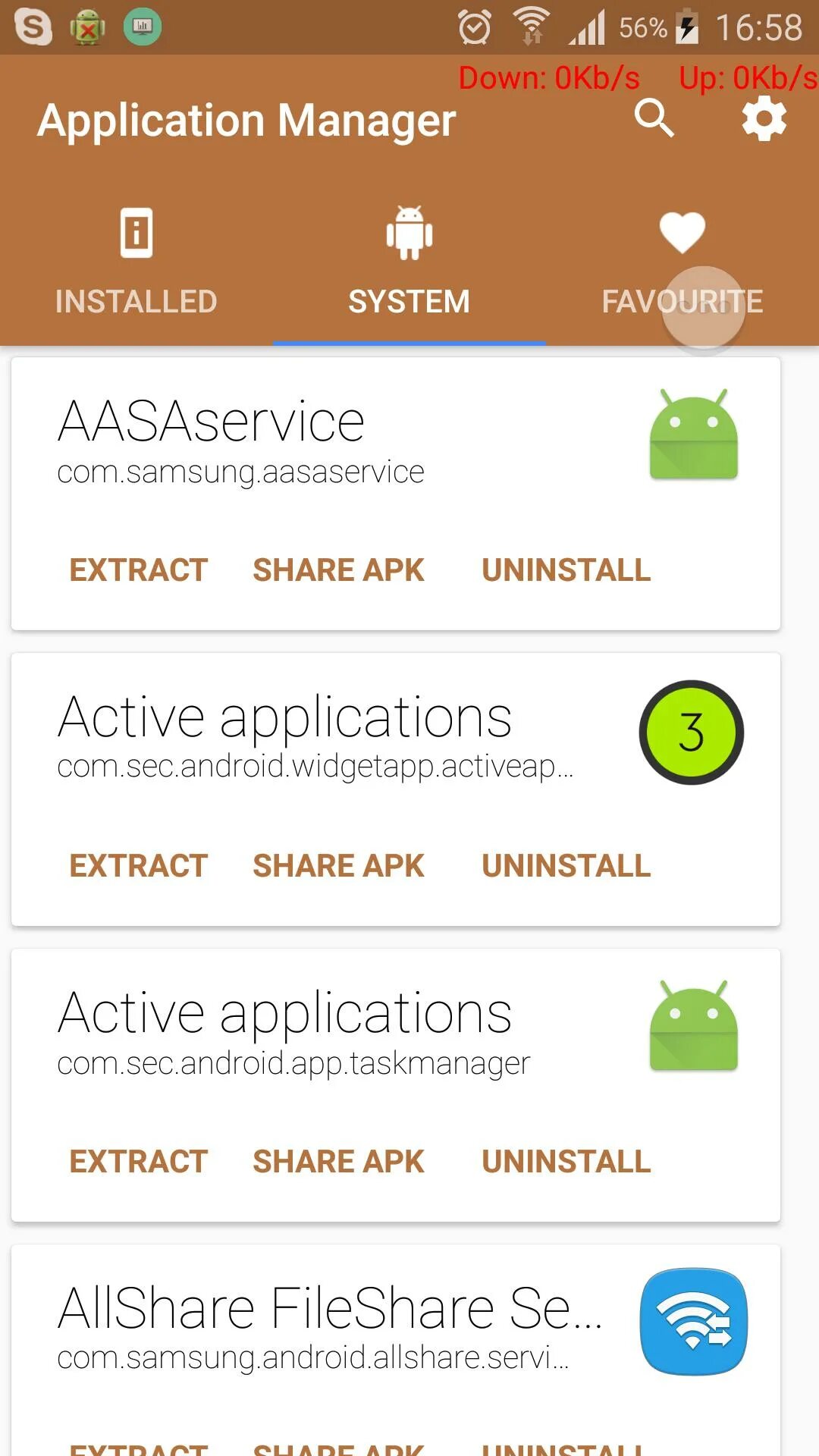 Install manager app