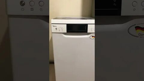 Первое включение посудомойки
