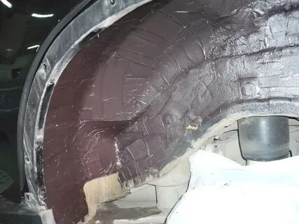 Шумоизоляция арок днища