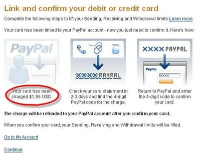 Your card has been