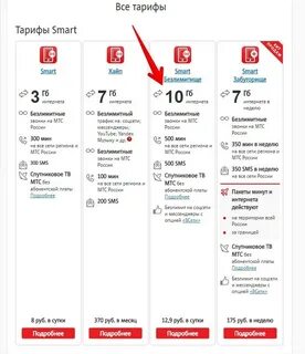 Мтс тарифы для телефона самарская область