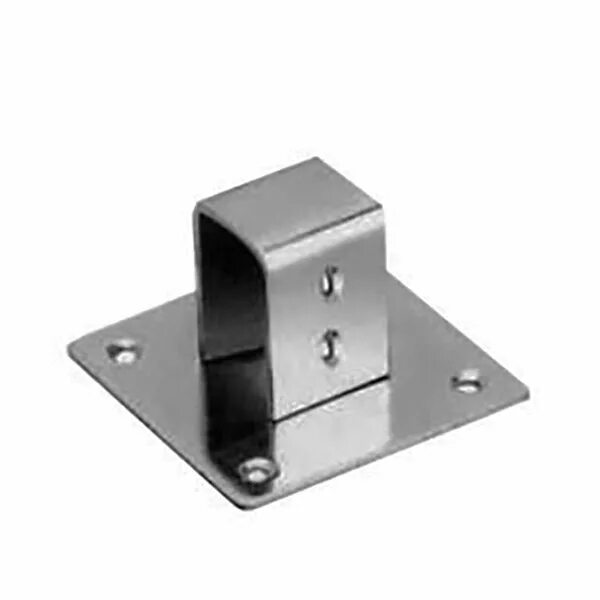 Винтовая опора 2000 мм, 76х3 мм, фланец под столб 60x60,. Столб с фланцем 80*80*2 gardis. Опора квадратной трубы. Опора мебельная (n08-060 sc). Столб из оц.