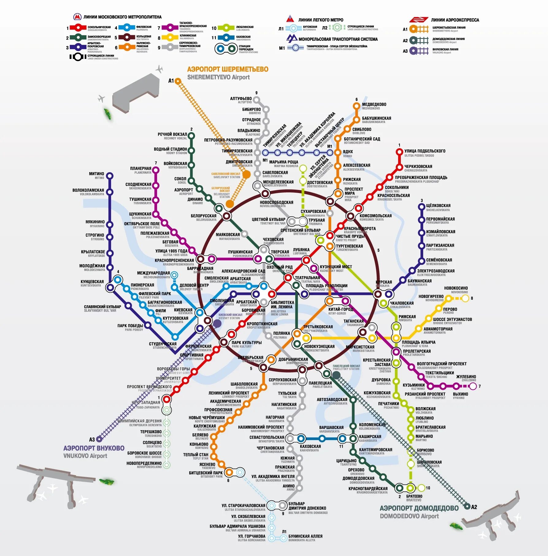 Какой аэропорт ближе к вокзалу в москве