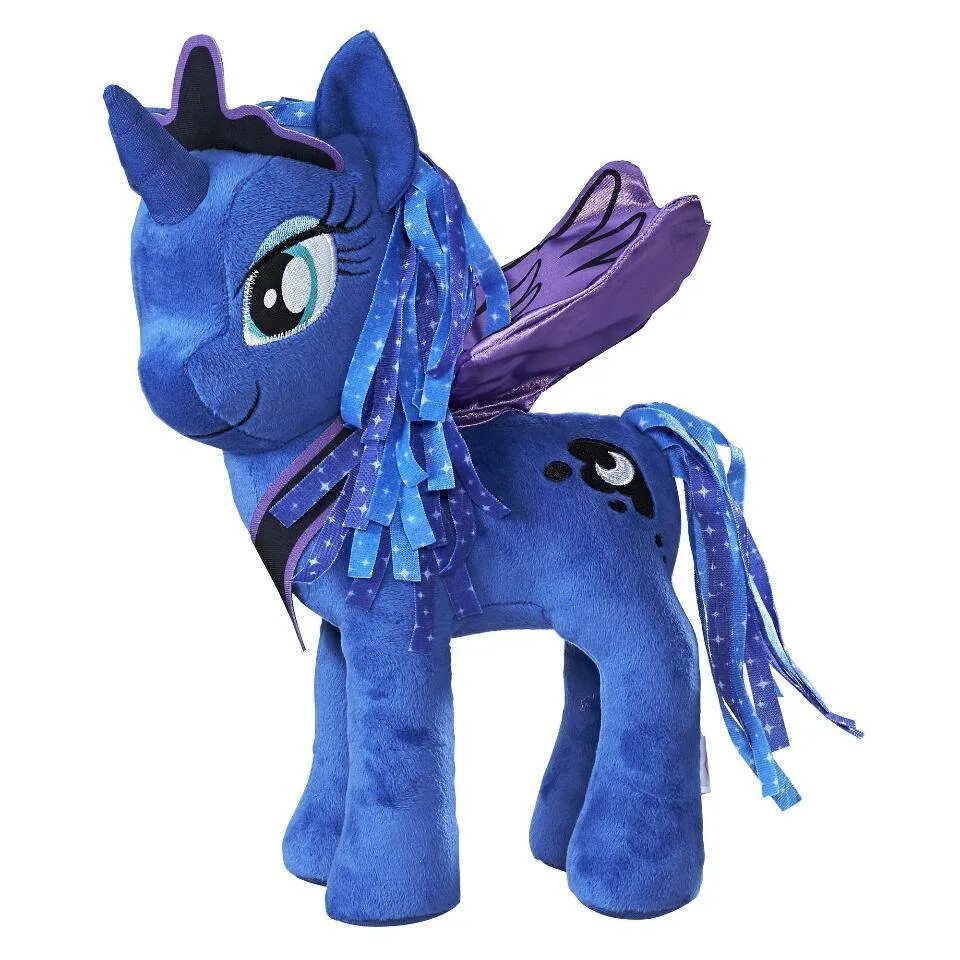 Пони луна игрушка. Пони Хасбро Luna. Мягкая игрушка принцесса Луна my little Pony. Игрушка принцесса Луна Хасбро. МЛП игрушки Хасбро Луна.