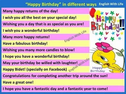 In more english way
