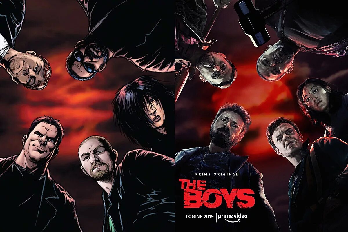 Look the boys come home. The boys обложка. The boys сериал и комикс. Пацаны сериал арты. The boys сериал Постер.