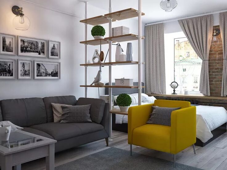 Bonbonček med enosobnimi stanovanji - Etiketa Magazin Condo interior design, Con