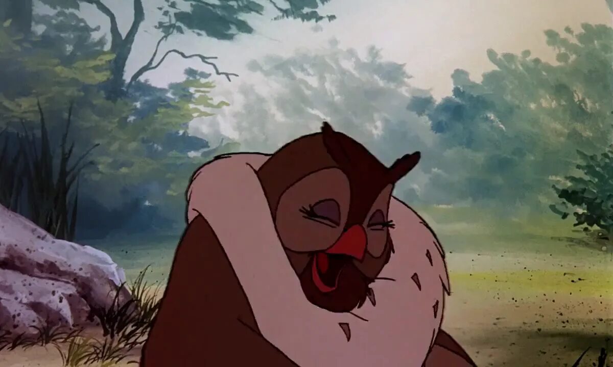 Big mama the Fox and the Hound. Smacked Wings Owl big mama Fox and the Hound. Brown Boog the Bear and Brown Owl big mama Fox and the Hound. The fox and the mole