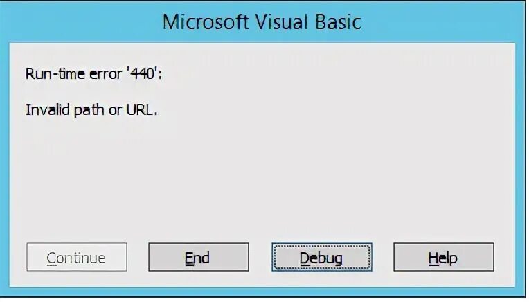 Install path invalid