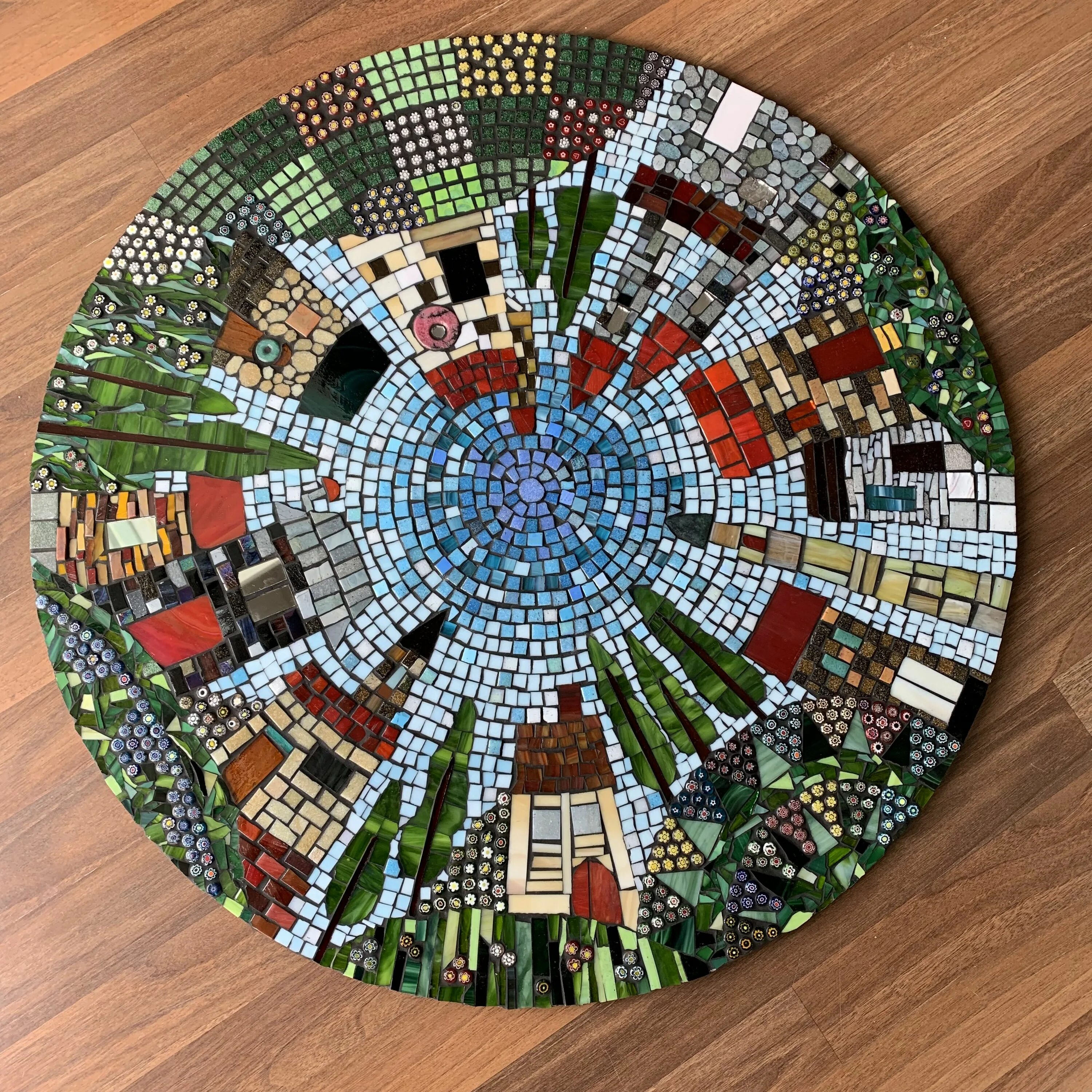 Lizards Are Everywhere Mosaic, Mosaic animals, Mosaic crafts