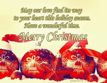 Merry christmas and happy new year wishes