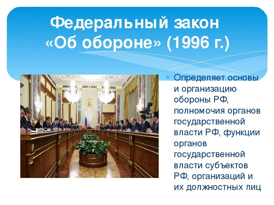 Фз об обороне последние изменения. Закон об обороне. основу и организацию обороны российской федерации определяет.