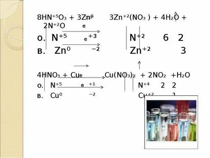 Zn no3 конц