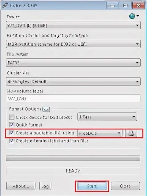 Target partition. Target partition