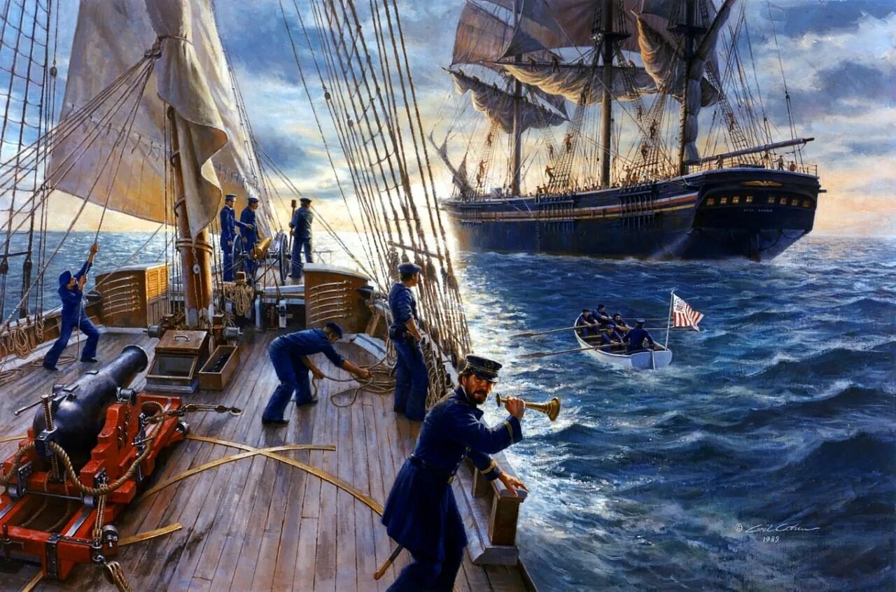 Ганг и Савай корабль. Корабль Фредерик 1636. Джил Коэн Gil Cohen американский художник. Стюарт на корабле 19 века.
