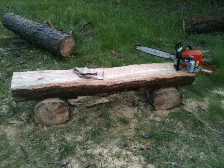 Making log. Making log