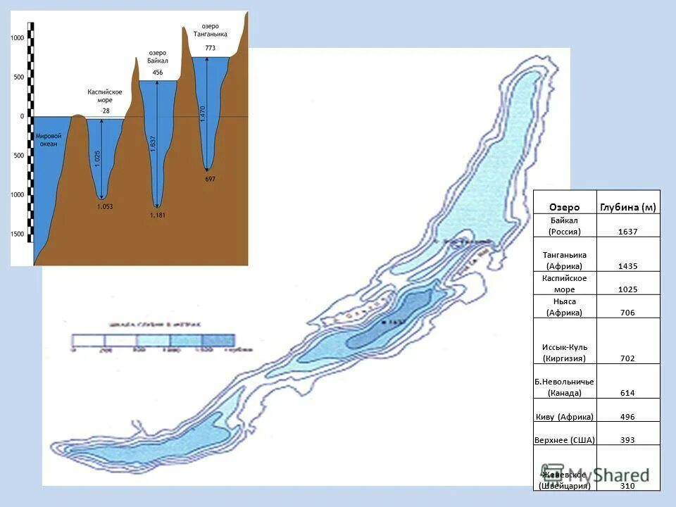 Глубина каспия. Глубина Байкала озера Байкал. Рельеф дна озера Байкал. Карта глубин озера Байкал. Схема глубин озера Байкал.