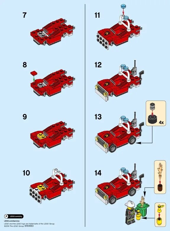Сборки сити. Лего Сити 30347. Пожарная машина LEGO схема. LEGO City 30347. Лего Классик пожарная схема.
