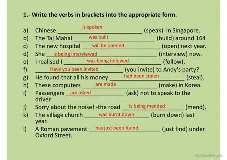 Passive quiz
