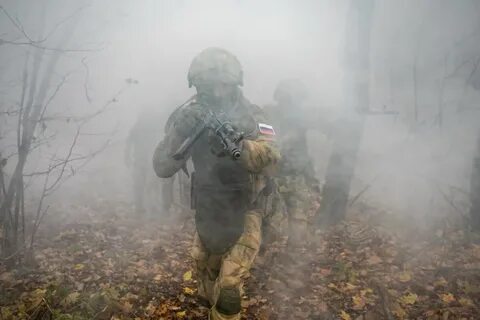 Боец спасен