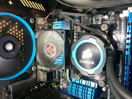 Охлаждение материнской платы asus
