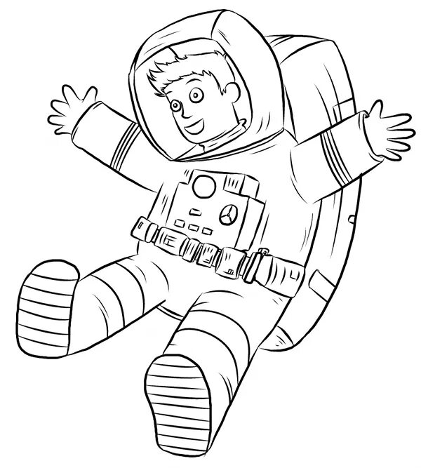 Космонавт контур. Космонавт раскраска для детей. Космонавт раскраска для малышей. Космонавт для раскрашивания для детей. Раскраска космонавт в скафандре.