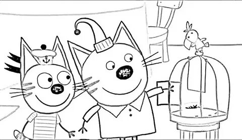 Kid-E-Cats Coloring Pages
