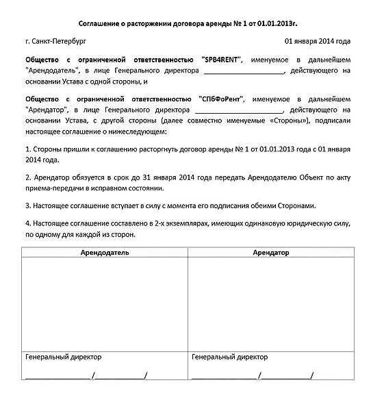 Договор аренды. Соглашение о расторжении аренды нежилого помещения. Соглашение о расторжении договора аренды нежилого помещения бланк. Договор аренды нежилого помещения образец.