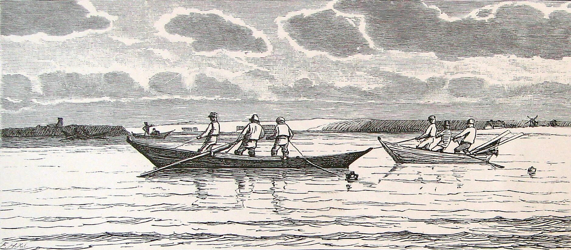 Исторически сложилось так что рыболовство всегда. Рыболовство рисунок. Рыбный промысел рисунок. Рыболовство в Дании. Рыбная ловля гравюра.