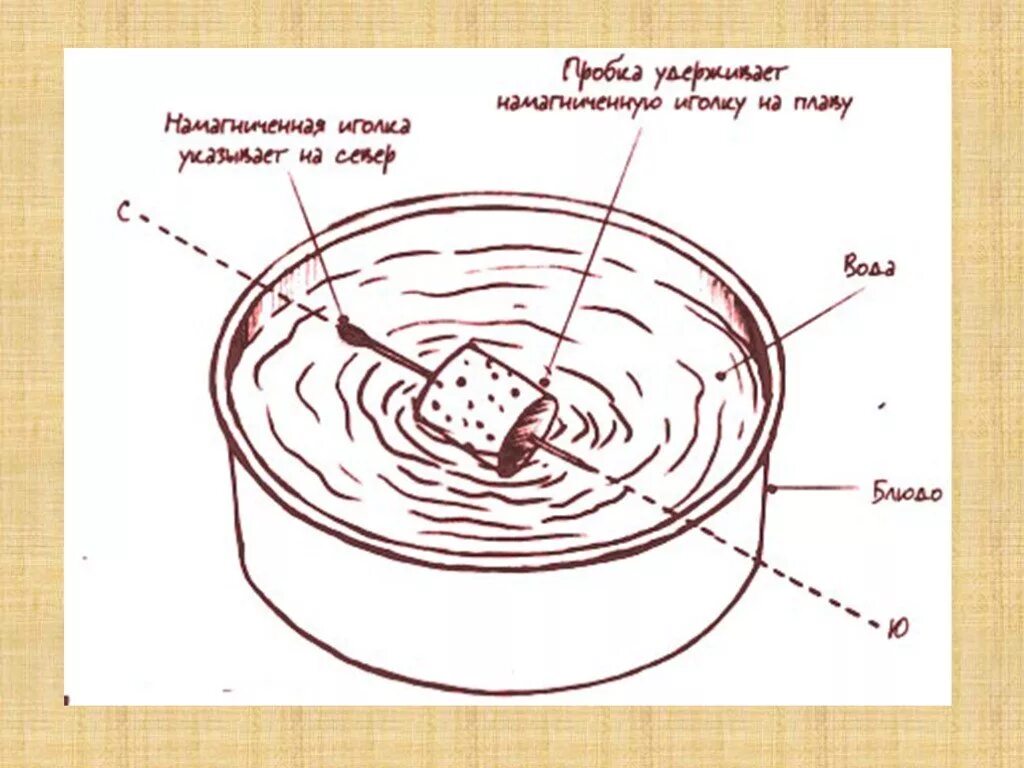 Опыты с иглой. Самодельный компас из иголки и воды и магнита. Компас из пробки и иголки. Самодельный компас из иголки. Компас опыт с иголкой.